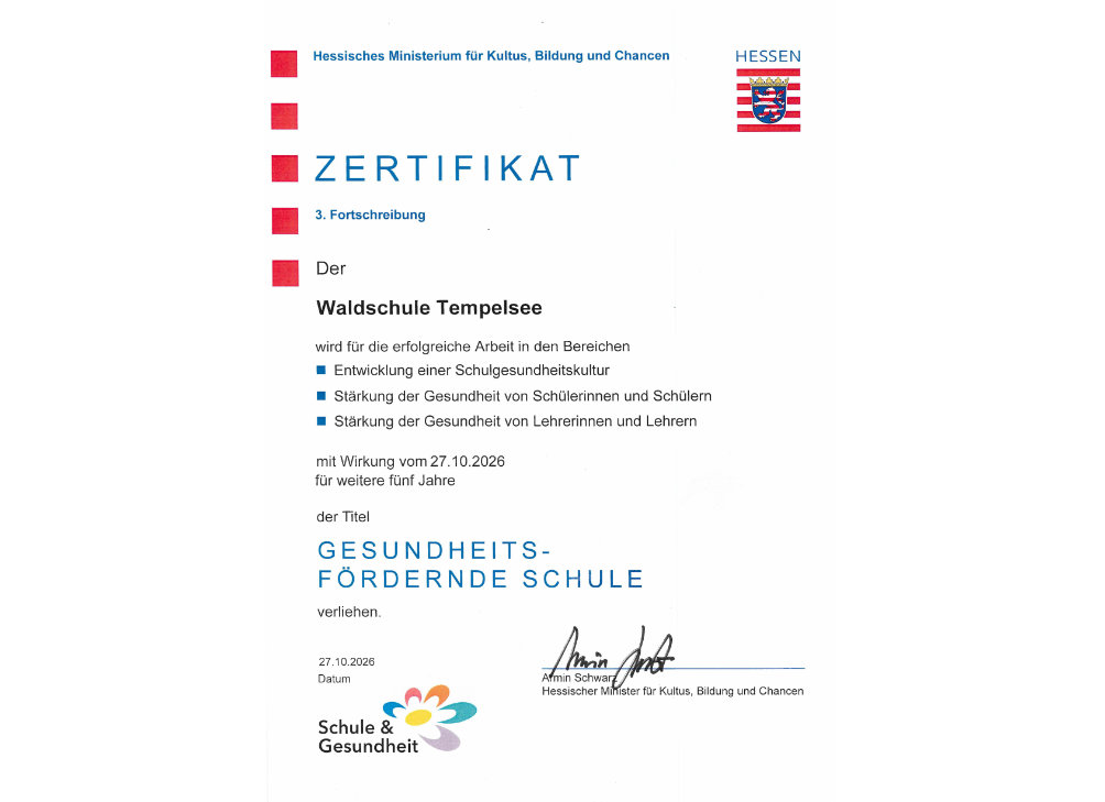 Zertifikat
